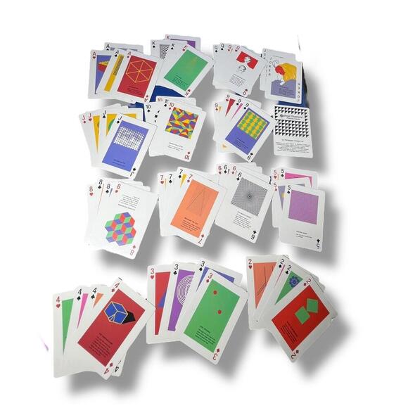 Vintage Optical Illusions Playing Cards Deck by Pentagram 54 Illustrated Cards - Picture 1 of 11